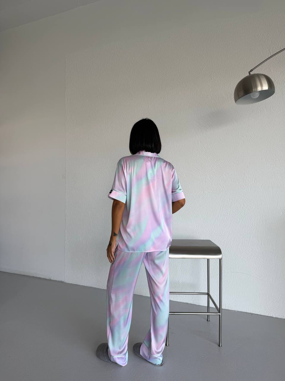 Tie Dye Candy Pajama-Purple Blue